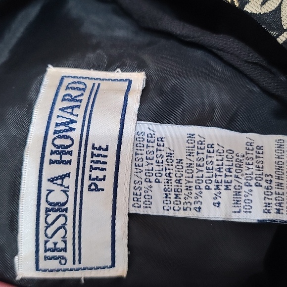 VTG Jessica Howard Womens Formal Maxi Dress Mother of the Bride Size 8P EUC - Picture 6 of 11